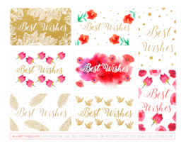 Best Wishes Gift Tags
