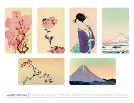 Japanese Gift Tags