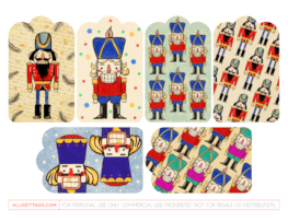 Nutcracker Gift Tags