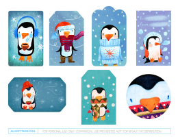 Penguin Gift Tags