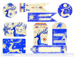 Reindeer Gift Tags