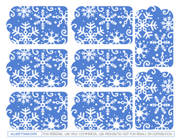 Winter Gift Tags