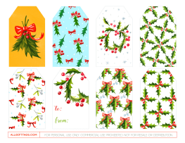 Printable Gift Tags | Page 9