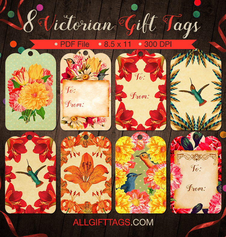 Victorian Gift Tags