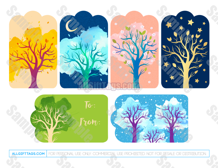 Tree Gift Tags